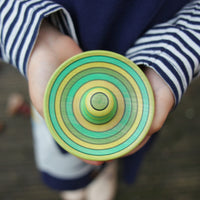 Mader Roly Poly Sombrero - Grass | Toy | Mader Kreiselmanufaktur | Little Acorn to Mighty Oaks