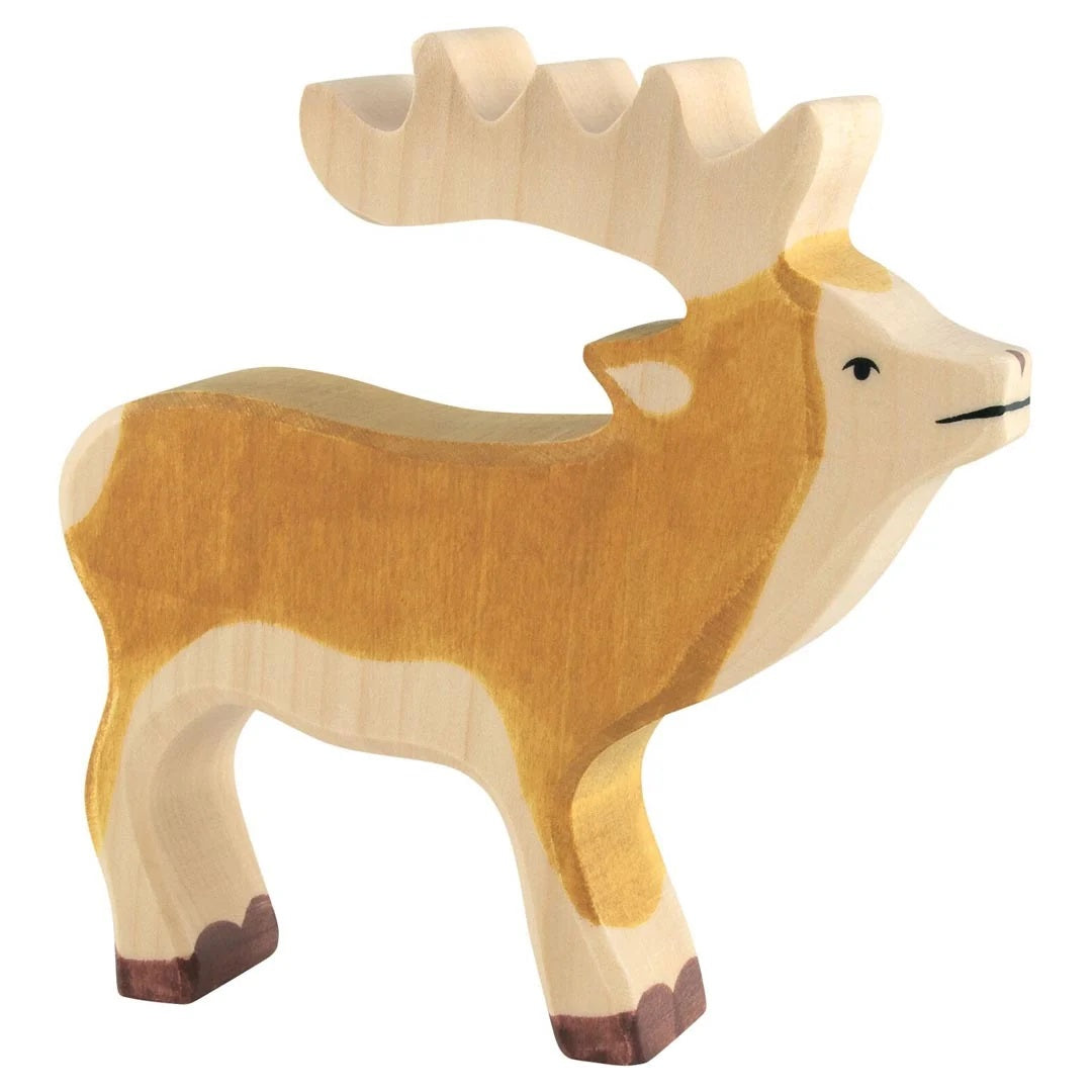 Holztiger Stag