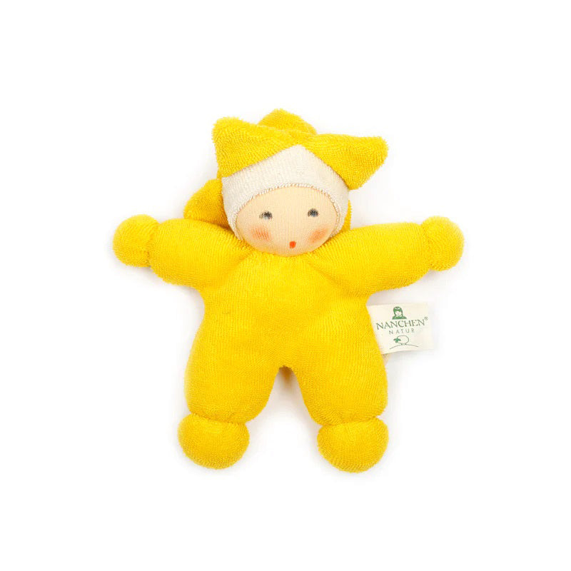 Nanchen Organic Waldorf Doll - Star Baby 15cm | | Nanchen | Little Acorn to Mighty Oaks