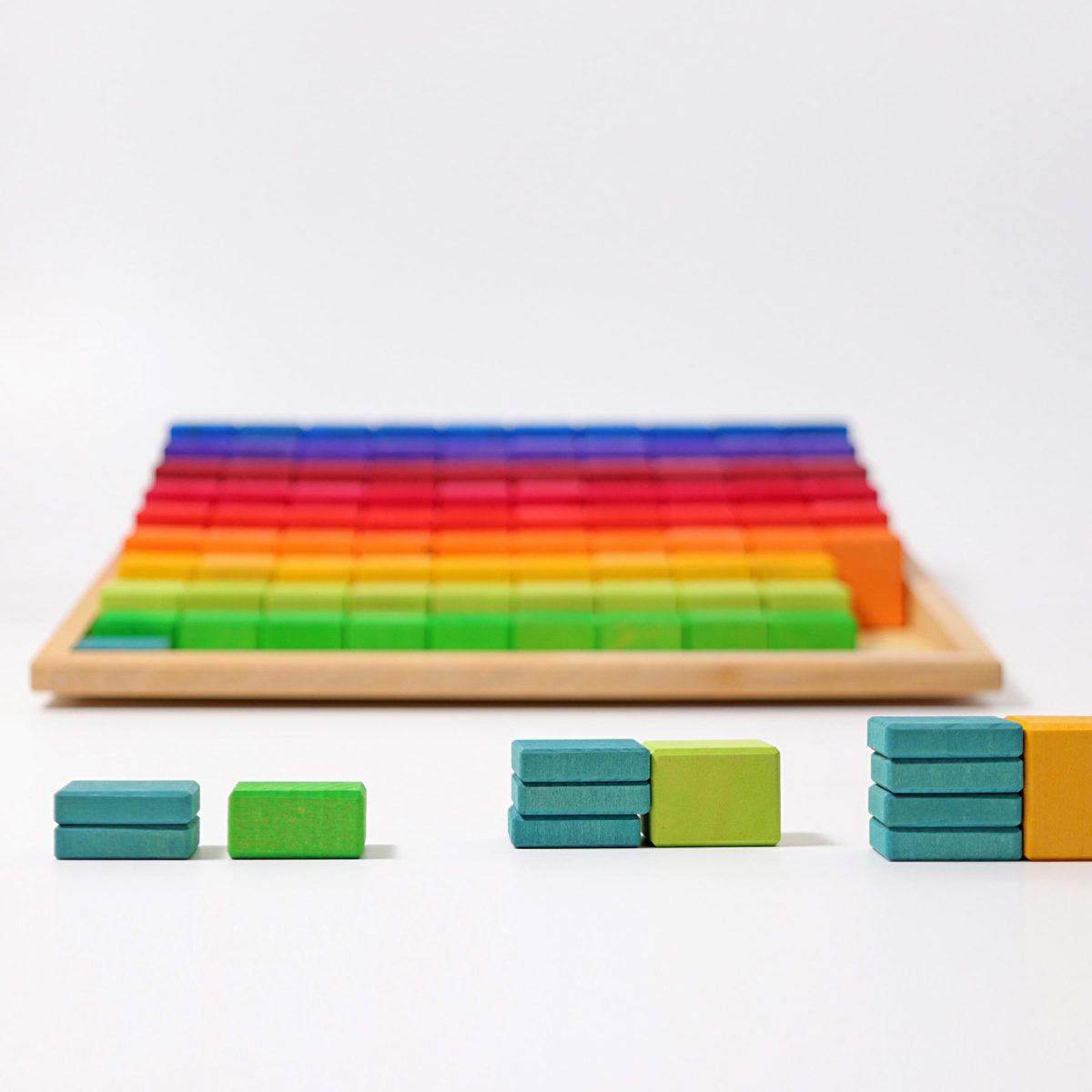 Grimm's Large Stepped Counting Blocks | | Grimm's Spiel and Holz | Little Acorn to Mighty Oaks