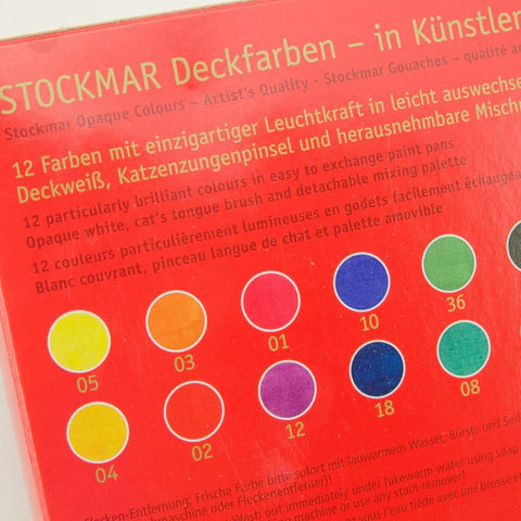 Stockmar Opaque Watercolour Paint Box