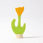 Grimm's Celebration Ring Figure - Yellow Tulip | | Grimm's Spiel and Holz | Little Acorn to Mighty Oaks