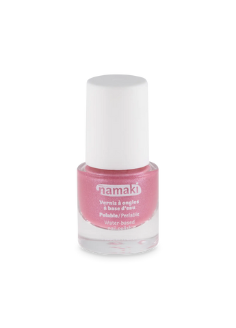 Namaki Water-Based Nail Polish  - Glitter Pink