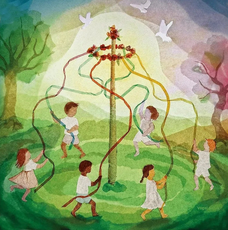 Vogel Geluk - Ribbon Dance Toverlux Silhouette | Toy | Toverlux | Little Acorn to Mighty Oaks