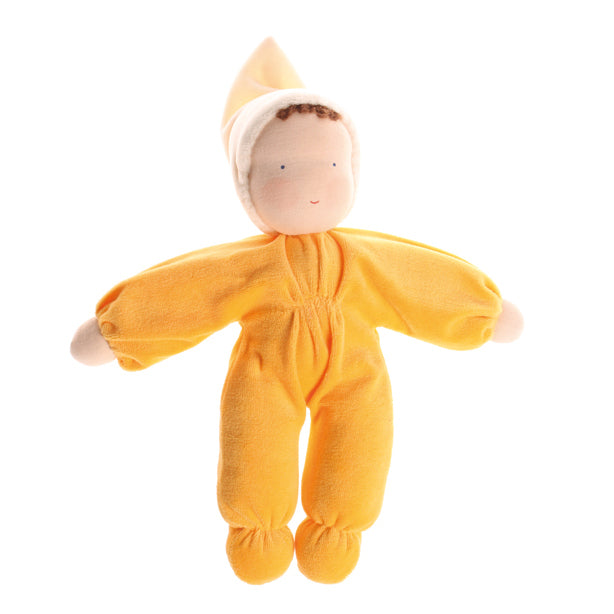 Grimm's Waldrof Doll - Yellow | | Grimm's Spiel and Holz | Little Acorn to Mighty Oaks