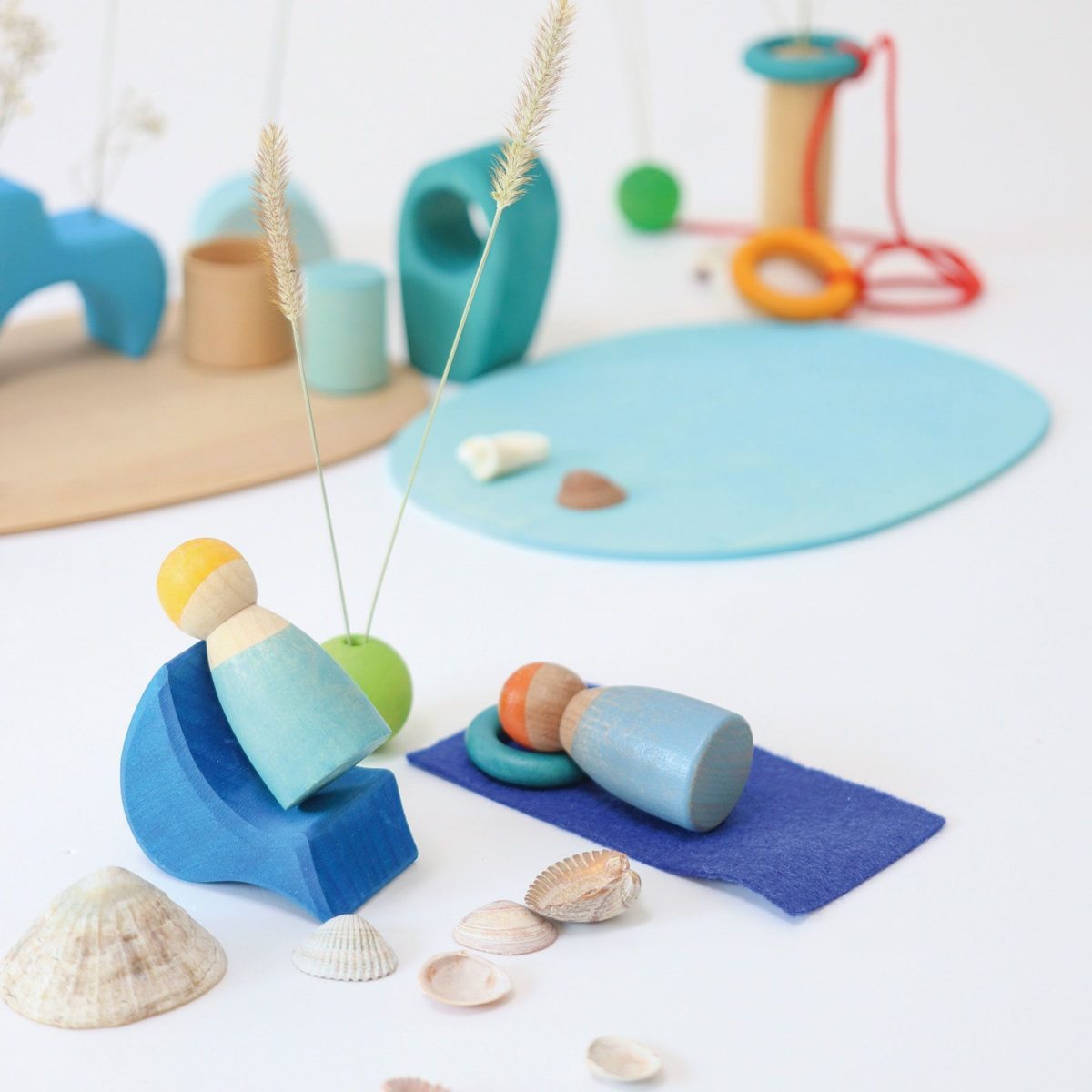 Grimm's Small World Play - By The Water | | Grimm's Spiel and Holz | Little Acorn to Mighty Oaks