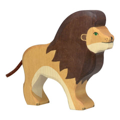 Holztiger Lion