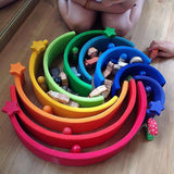 Grimm’s 12 Piece Rainbow | | Grimm's Spiel and Holz | Little Acorn to Mighty Oaks
