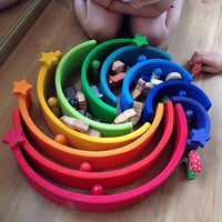 Grimm’s 12 Piece Rainbow | | Grimm's Spiel and Holz | Little Acorn to Mighty Oaks