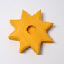 Grimm's Yellow Star Candle Holder | | Grimm's Spiel and Holz | Little Acorn to Mighty Oaks