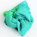 Laura's Play Cotton - Woods Gradient - 35 x 35 inches - Organic Cotton | | Laura's Play Cotton | Little Acorn to Mighty Oaks