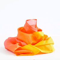 Laura's Play Cotton - Fire Gradient - 35 x 35 inches - Organic Cotton | | Laura's Play Cotton | Little Acorn to Mighty Oaks