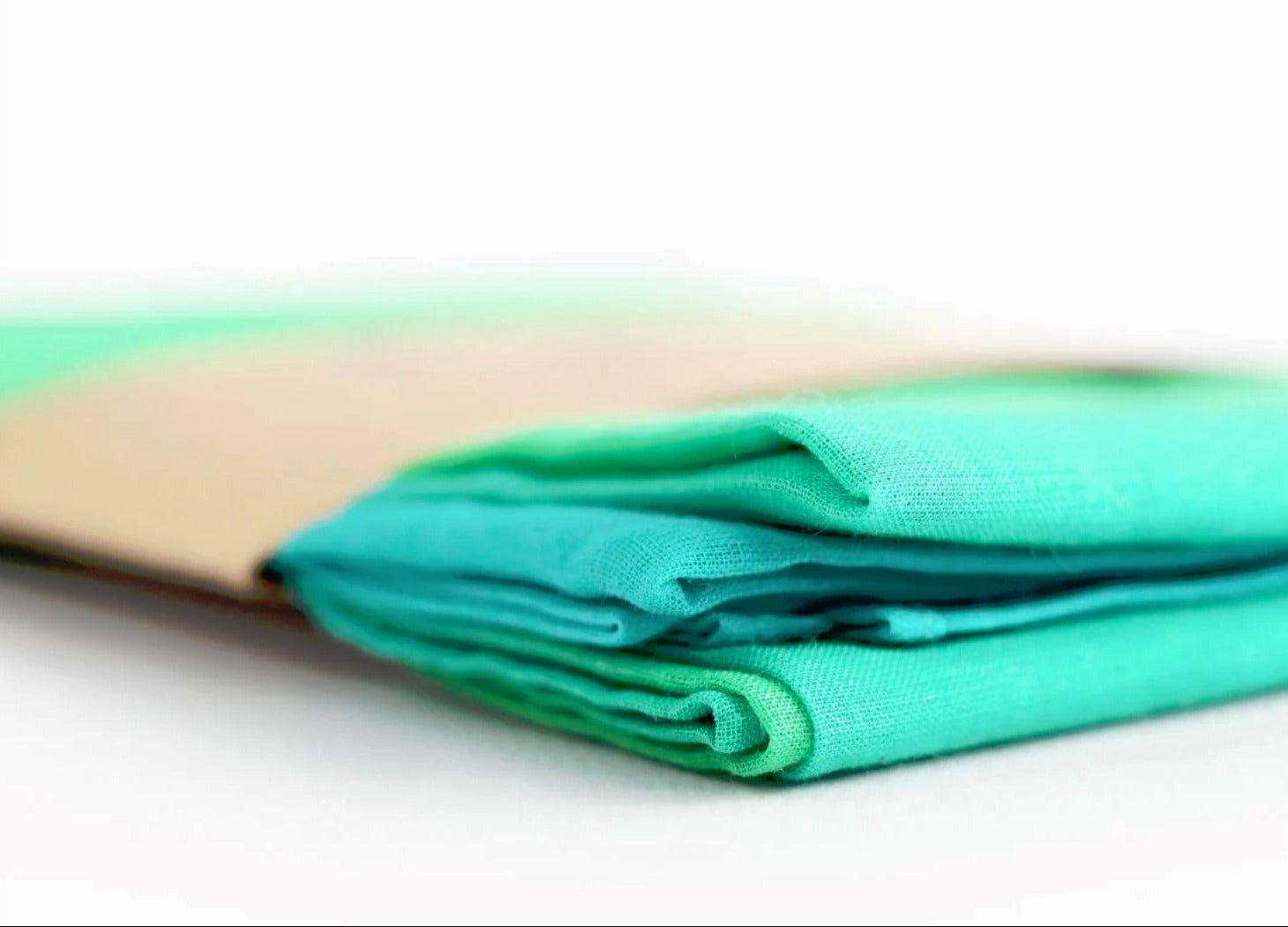 Laura's Play Cotton - Woods Gradient - 35 x 35 inches - Organic Cotton | | Laura's Play Cotton | Little Acorn to Mighty Oaks