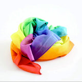 Laura's Play Cotton - Rainbow - 57 x 57 inches - Organic Cotton | | Laura's Play Cotton | Little Acorn to Mighty Oaks