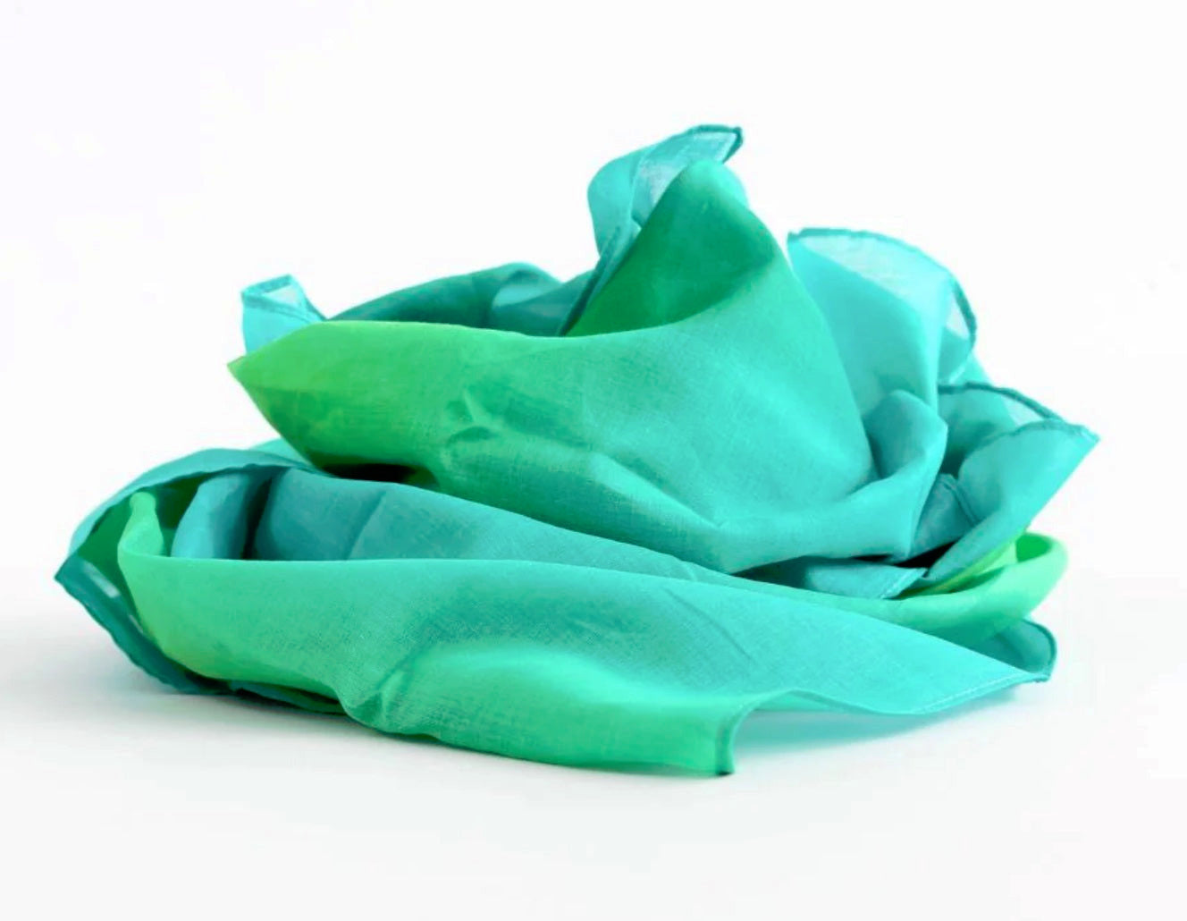 Laura's Play Cotton - Woods Gradient - 35 x 35 inches - Organic Cotton | | Laura's Play Cotton | Little Acorn to Mighty Oaks