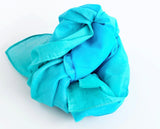 Laura's Play Cotton - Water Gradient - 35 x 35 inches - Organic Cotton | | Laura's Play Cotton | Little Acorn to Mighty Oaks