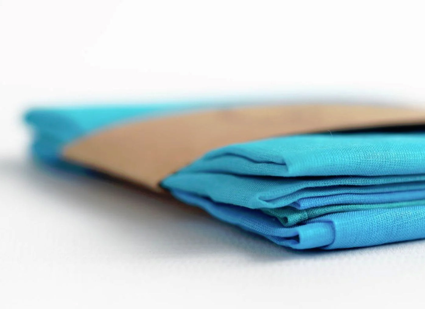 Laura's Play Cotton - Water Gradient - 35 x 35 inches - Organic Cotton | | Laura's Play Cotton | Little Acorn to Mighty Oaks